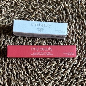 RMS Beauty Legendary Lipstick and Liplights Duo - Red and White